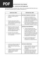 Enfoque y Competencias Del Área