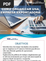 Como Organizar Una Empresa Exportadora PDF - 2020