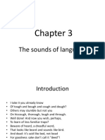 The Sounds of Language