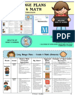 Long Range Plans Grade 4 Math Ontario