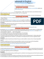 Conditionals in English Type 0 To 3