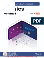 Physics Volume 1 Class 11 JEE