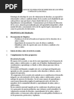 Abordaje de Casos de Vulneración de Derechos de Los Niños y Niñas en La Escuela