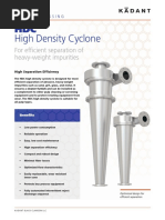 High Density Cyclone