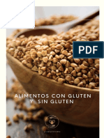 Alimentos Con y Sin Gluten