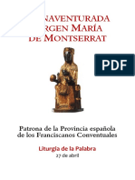 BVM de Montserrat. 27 de Abril. Liturgia de La Palabra