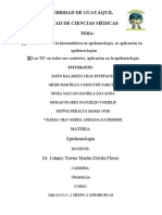 Aplicación de Las Tic en La Epidemiología