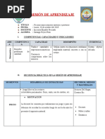 SESIÓN DE APRENDIZAJE 28 Al 30