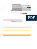 Pronos. de Ventas y Presupuesto de Mkting