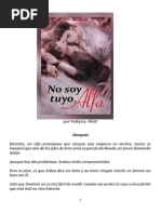 NO SOY TUYO, ALFA (Novela Completa)