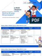 Materi Bimtek PSP - Transisi PAUD-SD