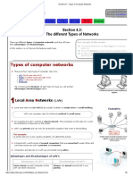 IGCSE ICT - Types of Computer Networks