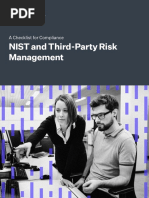 NIST Third Party Compliance Checklist