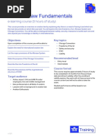 Training Tall21 Aviation Law Fundamentals