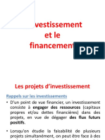 L'Investissement Et Le Financement Cours 3