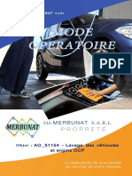 Mode Opératoire