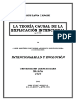 CAPONI 2020 La Teoría Causal de La Explicación Intencional