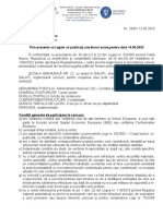 Prin Prezenta Vă Rugăm Să Publicaţi Următorul Anunţ Pentru Data 14.06.2023