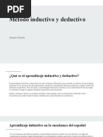 Método Inductivo y Deductivo