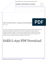 SAES-L-650 PDF Download - Construction of Nonmetallic Piping in Hydrocarbon - PDFYAR