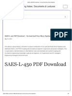 SAES-L-450 PDF Download - On-Land and Near-Shore Pipelines - PDFYAR