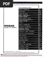 Nissan Silvia s14 Workshop Manual