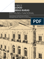 Catálogo de Obras Raras Do Museu Nacional