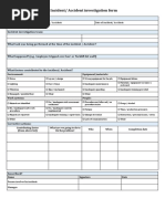 01 Incident - Accident Investigation Report