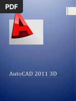 AutoCAD 2011 3D