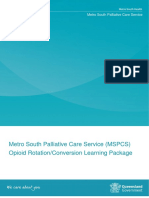 Opioid Rotation Conversion Learning Package