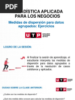 S05.s1 - Medidas de Dispersión para Datos Agrupados