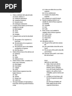 SS 2 Biology 2ND Ca Test