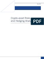 Crypto-Asset Risks and Hedging Analysis