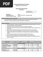 Maestria en Psicoanalisis