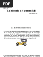 La Historia Del Automóvil