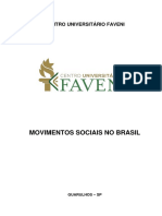 Apostila Movimentos Sociais No Brasil