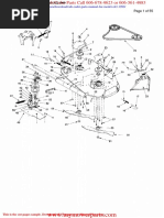 Cub Cadet Parts Manual For Model z42 1999