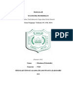 Makalah Statistik Pendidikan