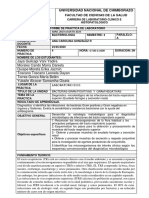 Informe de Práctica 4. Exudado Nasal y Faringeo