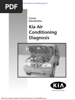 Kia Air Conditioning Diagnosis