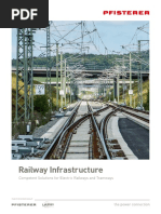 PFISTERER Railway Infrastructure Brochure EN