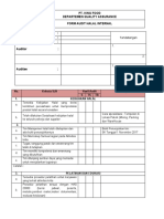 Form Borang Audit Halal Internal KF