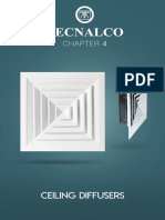 Tecnalco Square Ceiling-Diffusers