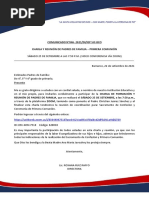 Comunicado N°46 - Charla de Formación y Reunión de Primera Comunión