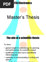 Masters Thesis