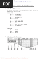 Iseki Th4295 4335 4365 Parts Manual