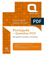 Português - Questões FCC 290 Questões