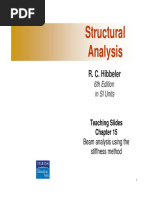 ch15 Beam Analysis Using The Stiffness Method (For Student) (Compatibility Mode)