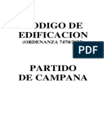 Código de Edificación Ord. 7470