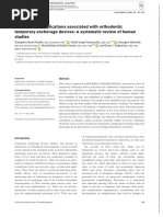 Endodontic Complications Associated With Orthodontic Temporary Anchorage Devices